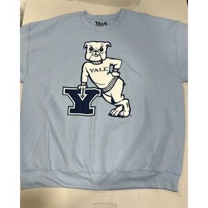 Yale University‎ Bulldog Mascot Sweatshirt Size XL